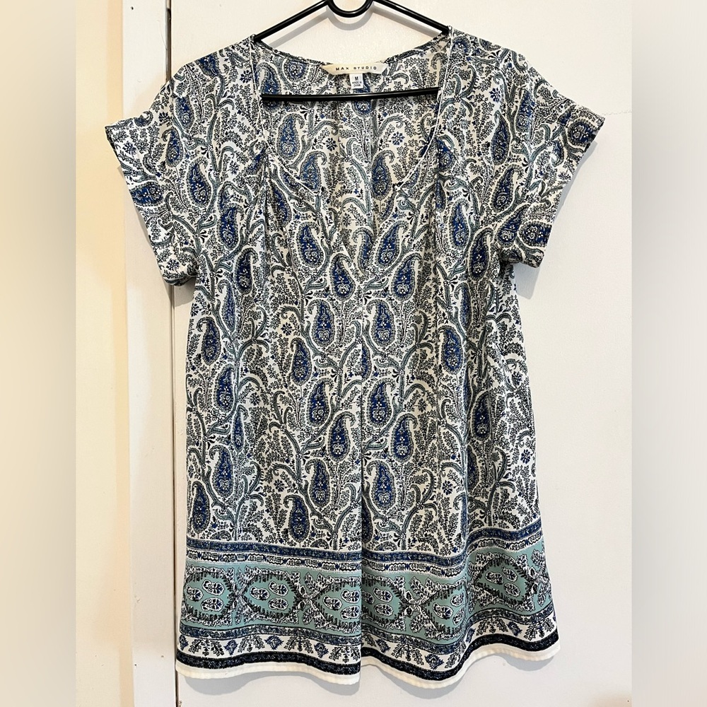 MAX STUDIO Paisley Top